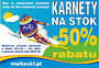 Karnet na stok - 50%